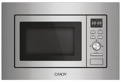Candy CA38FMW8NG - Forno Microonde, 17 Litri, 1000 Watt, Argento