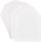 BENECREAT 30 pièce de Pliage D'Inserts de Chemise en Carton Blanc Plieuse de Vêtements de 33x25.3cm pour Inserts D'Emballage DIY Organisation des Vêtements Épaisseur de 0.5mm