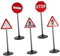 Gogogmee 5 Stück Verkehrszeichen Spielzeug Kinderspielzeug Verkehrszeichen Straßenschild Spielzeug Auto Spielzeug Für Kinder Lernspielzeug Für Kleinkinder Großes Spielzeug