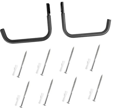 Mipcase Support Mural pour Kayak pour Canoë Rames Supports pour Kayak D'intérieur Supports pour en Alliage D'aluminium Lot De 1