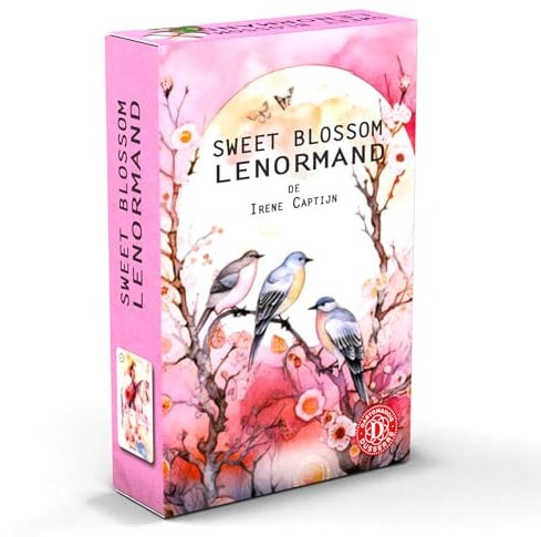Dusserre - Sweet Blossom Lenormand (Édition Française) – Jeu de Cartes Divinatoires Poétique et Inspirant– Oracle divinatoire, Rose