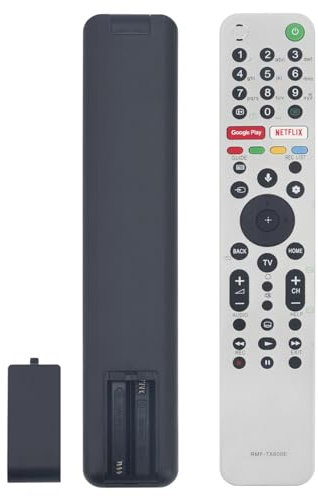 AULCMEET Mando a Distancia,RMF-TX600E Nuevo Mando a Distancia por Voz Apto para fit for Sony Bravia 4K Ultra HD Smart TV KD-85XG9505 KD-55XG9505 KD-65XG9505 KD-75XG9505