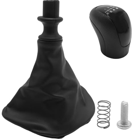 MospdyGear 959944 6-Gang Schaltknauf, Ersatz für Vito W639 2003-2010, Sprinter B906 2006-2013, Manuelle Schaltmanschette