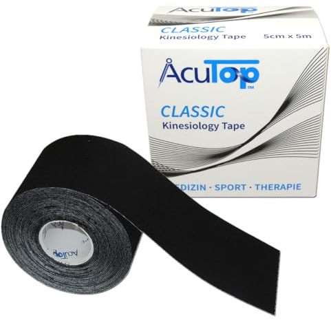 AcuTop Original Kinesiology Tape Classic, schwarz
