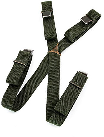 Luise Steiner Hosenträger für Herren mit extrastarken Clips & Gummi Spezialhosenträger Trachtenaccessoires Trachtenhosenträger für Lederhosen