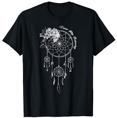 Dream Catcher Traumfänger TShirt I Geschenk Feder Indianisch T-Shirt