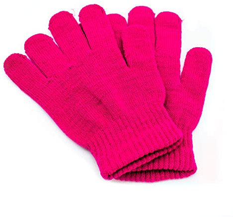 The Glowhouse Magische Handschuhe - Neonfarben - Pink - Einheitsgröße