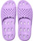 Ranberone Femmes Chaussons de Douche Antidérapantes Légères à Séchage Rapide Claquettes de Piscine de Plage Confortables Sandales d'intérieur pour Unisexe Violet 41 EU