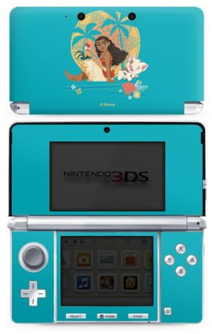 DeinDesign Skin kompatibel mit Nintendo 3 DS Folie Sticker Vaiana Offizielles Lizenzprodukt Disney