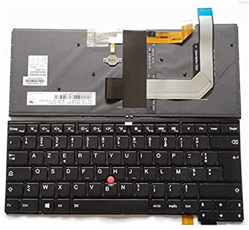 Clavier Français AZERTY avec rétro-éclairé pour LENOVO ThinkPad 13 2nd (20J1-20J2) ThinkPad New S2 (2nd Gen 20J3) T460S T460P T470S T470P 01EN641 01EN600 01YT100 00PA411 20F9 20FA pc Portable FR