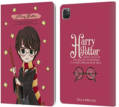 Head Case Designs Licenciado Oficialmente Harry Potter Harry Reliquias de la Muerte XXXVII Carcasa de Cuero Tipo Libro Compatible con Apple iPad Pro 11 2020/2021 / 2022