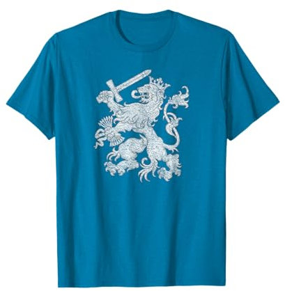 Drapeau des Pays-Bas Dutch Pride Holland Roots Lion Coat of Armes T-Shirt
