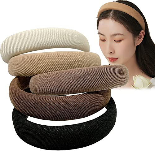 5 Stück 30 mm modisches Haarbänder Stirnbänder Haarband für Mädchen und Frauen
