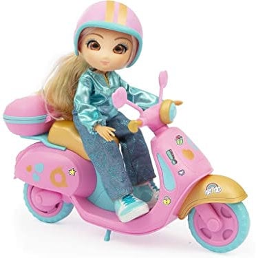UNIQUE EYES, Giochi Preziosi MYM11 Puppe 25 cm, mit Roller, Spielzeug für Kinder ab 3 Jahren, zufälliges Modell, GIOCHI PREZIOSI,