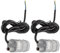 Yardwe 2 Pièces Pompe Submersible Pompe D'aquarium Pompe à Eau pour Aquarium Appareil De Nettoyage D'aquarium Pompe à Eau Portative Pompe De Piscine Mère Plastiques Techniques CC Automne