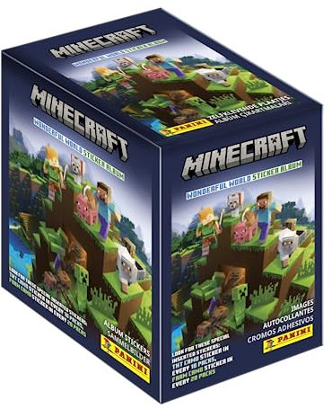 Panini Minecraft Box mit 36 Hüllen