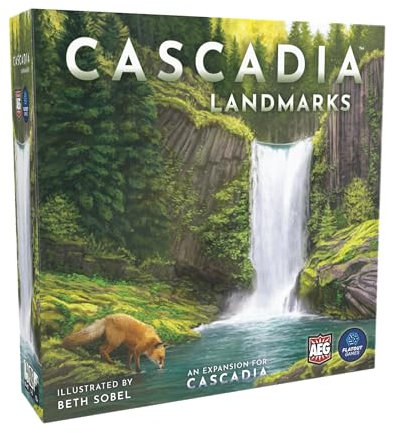 Alderac Entertainment - Cascadia - Brettspiel - Basisspiel - Für 1 bis 4 Spieler - Ab 10 Jahren - Engelstalige Version