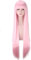 Wig Anime Cosplay Anime DARLING In The FRANXX 02 Zero Two Perücke Cosplay Kostüm CODE 002 Frauen Lange Rosa Haare Halloween Party Perücken + Perückenkappe