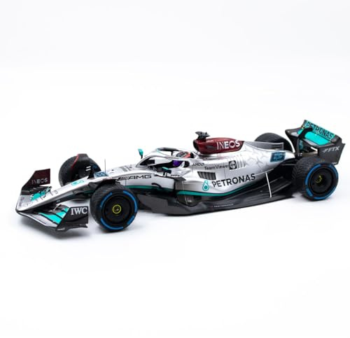 Minichamps 113220763 kompatibel mit George Russell Mercedes AMG Petronas W13 Formel 1 Monaco GP 2022 Limitierte Edition 1:18
