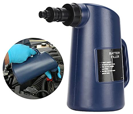 Battery Filler 2L Car Battery Filler Acid Liquid Filling Tool Auto Car Deep Cycle Jug, Battery Filler Bottle For Golf Cart And Automotive Tools