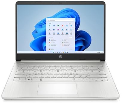 HP 14s-fq1005na 14 Full HD Laptop (AMD Ryzen 7-5700U, 8GB DDR4, 512gb SSD, Windows 11 Home) - Silver