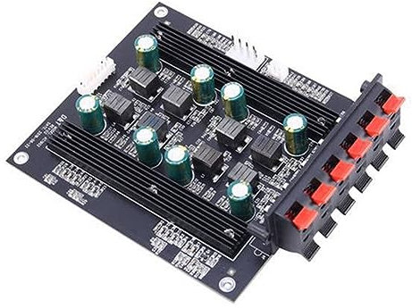 Yuattory 1 PCS TPA3116 5.1 Digital Sound Amplifier Audio Board Amplificador PC+Metal 50Wx4 100Wx2 Speaker PowerAmplifier DIY 5.1 Home Theater