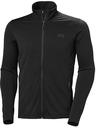 Helly-Hansen Versalite Fleecejacke für Herren, leicht, atmungsaktiv, Outdoor-Sportbekleidung, ideal für Wandern und Freizeitkleidung, 990 Schwarz, Large