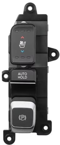 ZHjLut Parking brake button Compatible With Hyundai For Santa Fe Sport 2017 2018 93310-2W3154X Parking Brake Seat Ventilation Heating Cooling Switch
