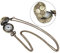ANDRESLAD 1PC Vintage Taschenuhr Stilvolle Fußball Form Design Taschenuhr für Wohnkultur