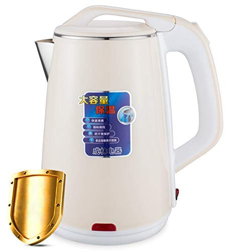 KXQYIKYI Electric Kettle 2.3 Litre Fast Boil Cordless, Compact, 1500 W (Color : Purple) vision