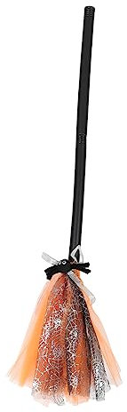TOYANDONA Escoba De Bruja Para Halloween Accesorio De Cosplay Escoba Mágica De Para Fiestas De Disfraces y Actuaciones Escenario