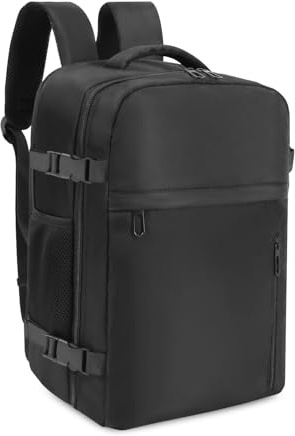 CNMTCCO Handgepäck Rucksack für Ryanair, Reiserucksack unter Sitz, Tasche für Weekender und Kurze Reise, 14 Zoll Laptop, 20L