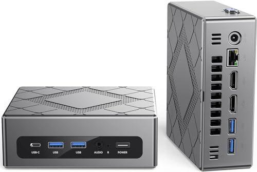 ACEMAGICIAN Mini PC CK10 10710U 16GB RAM 512GB SSD Small Desktop Computer 4K HDMI Type-C USB 3.0
