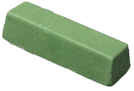 Vaguelly Polierpaste Für Schmuck Und Jade Edelstahl Schleifpaste Mit Grünem Wachs Rechteckige Polierpaste Für Schneidmasse Polierwachs Zum Polieren Schneid Abziehpaste