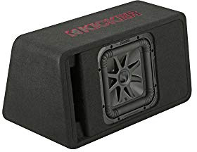 Kicker 45VL7R102 - Caja ventilada con Carga L7R de 10 Pulgadas, 500 vatios RMS