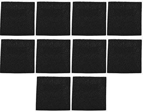 MLMLH Spugna per Saldatura - Filtri a Carbone Attivo da 10 Pezzi 13 cm x 13 cm per estrattore fumi di Fumo