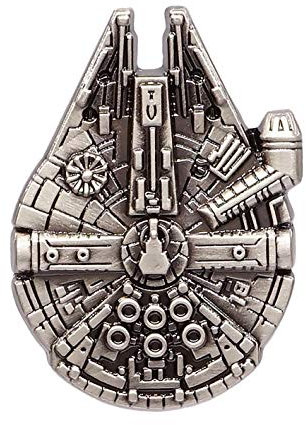 Broche Faucon Millenium Star Wars 3Cm
