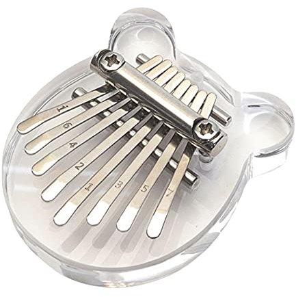 Bexdug 8 Tasten,Pocket Thumb Piano,Finger-Daumen-Klavier Marimba Musikinstrument, Nettes Daumenklavier Für Kinder Und Anfänger