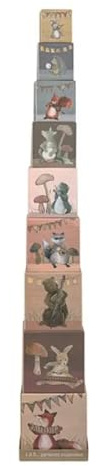 Egmont Toys 570081 Stapelwürfel Stapelturm Musikanten