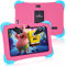 Fivahiva Kids Tablet 7 inch Android 12 Tablets for Kids, Parental Control, 2GB+32GB,HD Display, Dual Cameras, WIFI, Bluetooth, with Kid-Friendly Case (Pink)