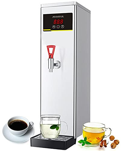 Vollautomatischer gewerblicher Wasserwärmer, Kaffeeurnen, Wasserleistung 30 l, 3000 W, Edelstahl-Kaffeekanne, geeignet für Milchteeläden, Fabriken, Schulen, Einkaufszentren, Restaurants