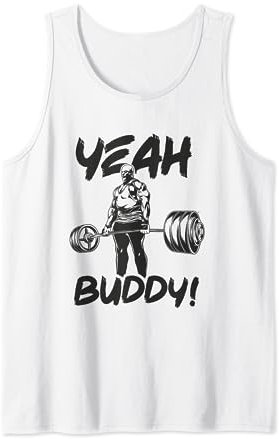 Yeah Buddy Ronnie Coleman Bodybuilding Gym Motivierend Tank Top
