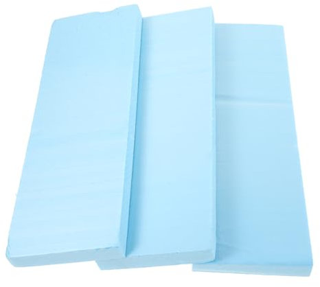 EXCEART 3 Piezas Hojas Aislamiento De Espuma Rígida Bloque De Espuma De Modelado De Bloques De Espuma Hojas De Espuma De Espuma Para Esculpir Alta Densidad Placa Inferior