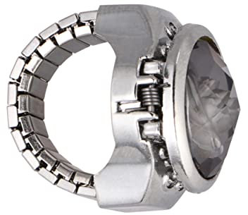 NAMOARLY Mütter Klingeln Fingerring Ringe Für Herrenmode Funky Ringe Modeuhren Für Damen Fingeruhr Kreative Uhr Für Frauen Damenuhr Schmuckring Mini-uhr Universal- Muschelschale