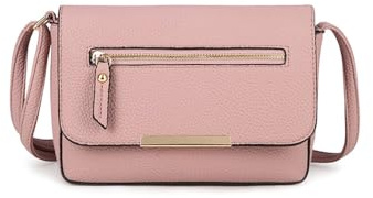 Long & Son Damen Crossbody & Schulterhandtaschen C-1337 (Pink), rose, One size