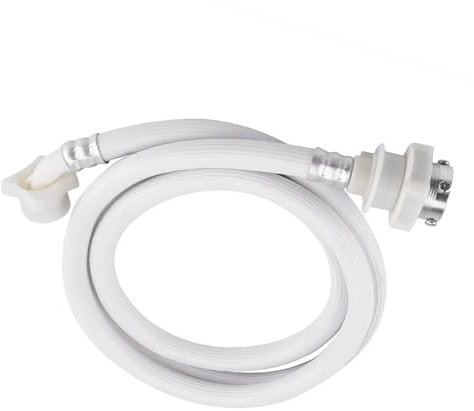 Yctze Long Length White Water Inlet Hose Washer Pipe Tube Connector for Portable and Twin Tub Washing Machine (2m / 6.6ft)