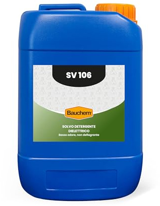 Bauchem SV 106 Solvo Detergente Dielettrico a Basso Odore non Deflagrante 5 Lt