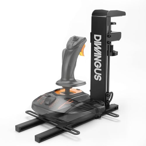 DIWANGUS Joystick Desk Mount For Thrustmaster T.16000m Fcs Hotas,No Installation Hotas Desk Mount For Logitech X56/X52/X52 Pro - 1 Piece