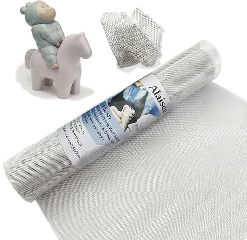 Aluminum Wire Mesh for Arts and Craft 15.7 Inch by 16.4 Foot