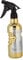 Qukaim Hairdring Spray Bottle 500ml Ultra Fine Water Mist Hairdressing Spray Bottle, Gold Water Sprayer for Barbers, Professional Hair Styling Tool